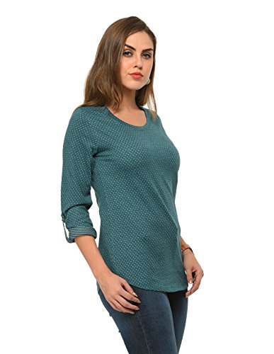 Image of Frenchtrendz Women'sCotton Poly Top(XS-4XL)