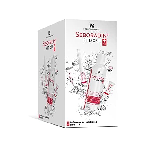 Seboradin Fito Cell 3-in-1 Shampoo Hair Serum Eyebrow and Eyelash Serum, Anti-Fallout Hair Care Kit for Women Men, Treatment for Faster Hair Growth Cover