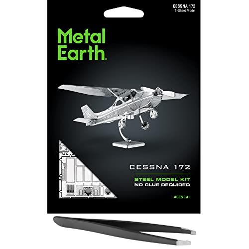 Metal Earth Cessna 172 puzzle métal 3D pour décoration bureau
