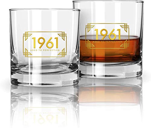 10. Vintage Aged to Perfection Glass Gift Set