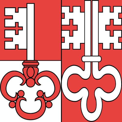 Drapeau Canton de Unterwalden XL 150x150 cm pour mât et célébrations