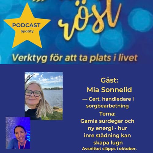 43. Tema: Gamla surdegar och ny energi - hur inre städning kan skapa lugn. Gäst: Mia Sonnelid