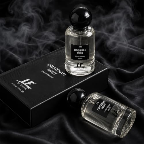 Image of La French Obsidian Mist Unisex Perfume 50ml | Long-Lasting Eau de Perfume | Premium Luxury Fragrance for Men & Women | Fresh, Woody & Musky Scent