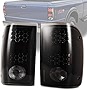 LED Tail Lights Assembly Compatible for 2001-2005 Ford Ranger (Excluding STX Models) AUTOFREE Rear LED Taillight Replacement Driver side and Passenger side Black Housing Tail Lamps- 1Pair (Smoke Lens)