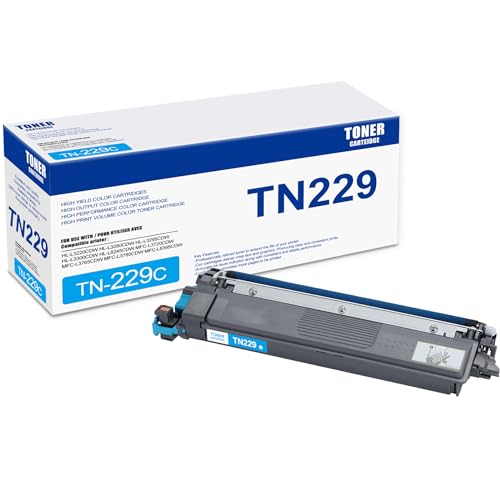 Cartouche toner cyan TN229 compatible Brother HL-L3220CDW