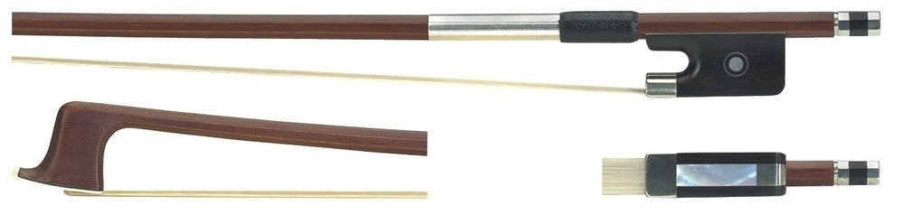 GEWA Arco per violino Massaranduba Student 4/4, qualità selezionata, asta quadrata stampata "Jaeger"