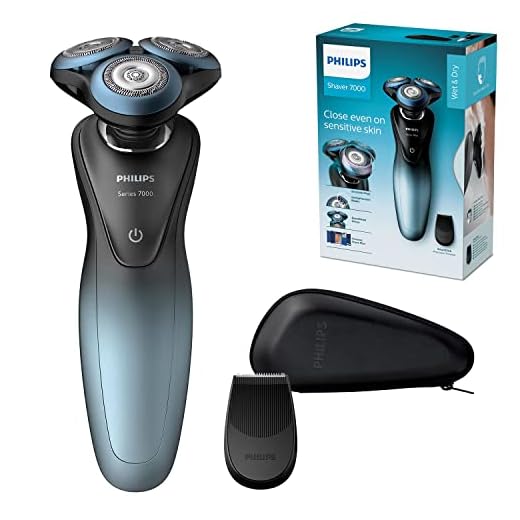 AFEITADORA PHILIPS SHAVER 7000 S7930-16 NEGRO-AZUL