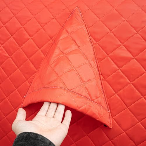 Ice Fishing Shelter, Portable & Foldable, 1-2 Person Capacity, 57 Sq Ft, Windproof & Waterproof Design for Outdoor Fishing