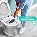 THRUSTER Toilet Plunger for US Siphonic Toilets | Applies Hydraulic Pressure to Unclog The Most Persistent Blockages| Best Heavy Duty Toilet Plunger and Unblocker for US Blocked Toilets