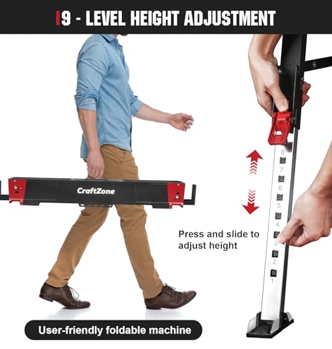 CRAFTZONE Heavy-Duty Folding Sawhorses