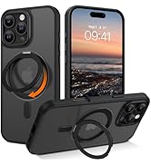 YINLAI IPhone 16 Pro Case - MagSafe Compatible Translucent Matte Cover With Magnetic