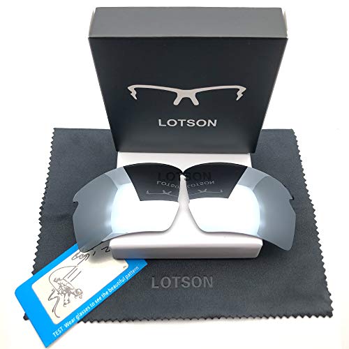Image of LOTSON Replacement Lenses for Oakley Flak 2.0 XL Sunglasses OO9188 Polarized 100% UVAB - Multiple Options