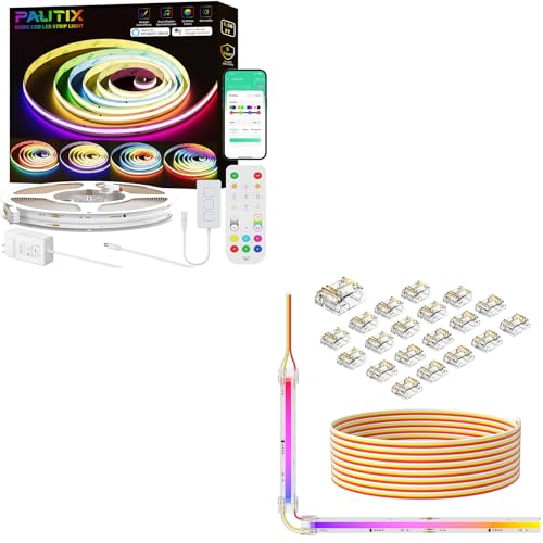 Tira de LED RGB Smart IC COB de 2 metros miniatura 1