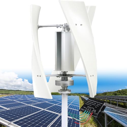 Éolienne silencieuse 8000W à lévitation magnétique pour production d'énergie 48V