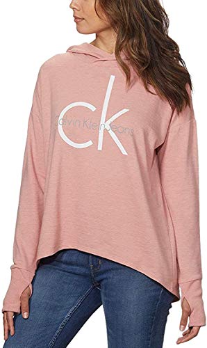 Calvin Klein ジーンズ レディース ロゴ 軽量 リラックスフィット パーカー US サイズ: Medium