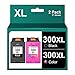 Produktbild Coloran 300XL Druckerpatronen Schwarz und Farbe, für HP 300 XL 300XL Druckerpatronen Multipack, für HP Deskjet F4280 F4500 F4580 F2400 F2420 F2480 F4224 F4272 D1660 D2560 D5560 D2660 F4210 Druckers