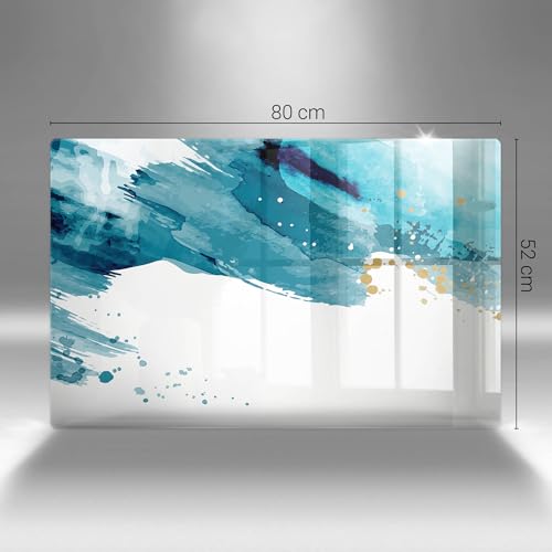Planche à découper 80x52cm multifonctionnelle Wallfluent matériau résistant cuisson - 7