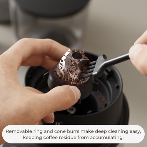 RIOSKY Burr Coffee Grinder