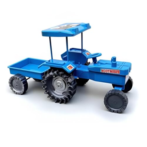 Image of Tractor Toy | Tractor Toys with Trolley | Tractor Truck Toys for Kids Big Size | Farm Truck Toy for Kids :- Color:- Multicolor