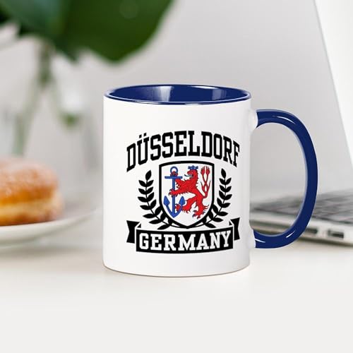 Mug Cerámico CafePress Dusseldorf 11 oz Blanco miniatura 4