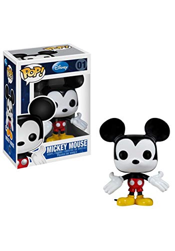 Funko Pop! Disney Series 1: Mickey Mouse - Figura de Vinilo Coleccionable - Idea de Regalo- Mercancia Oficial - Juguetes para Niños y Adultos - TV Fans - Muñeco para Coleccionistas y Exposición