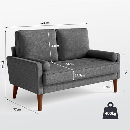 Lista de Love Seat Gris los 5 más buscados. 8 Imagen adicional