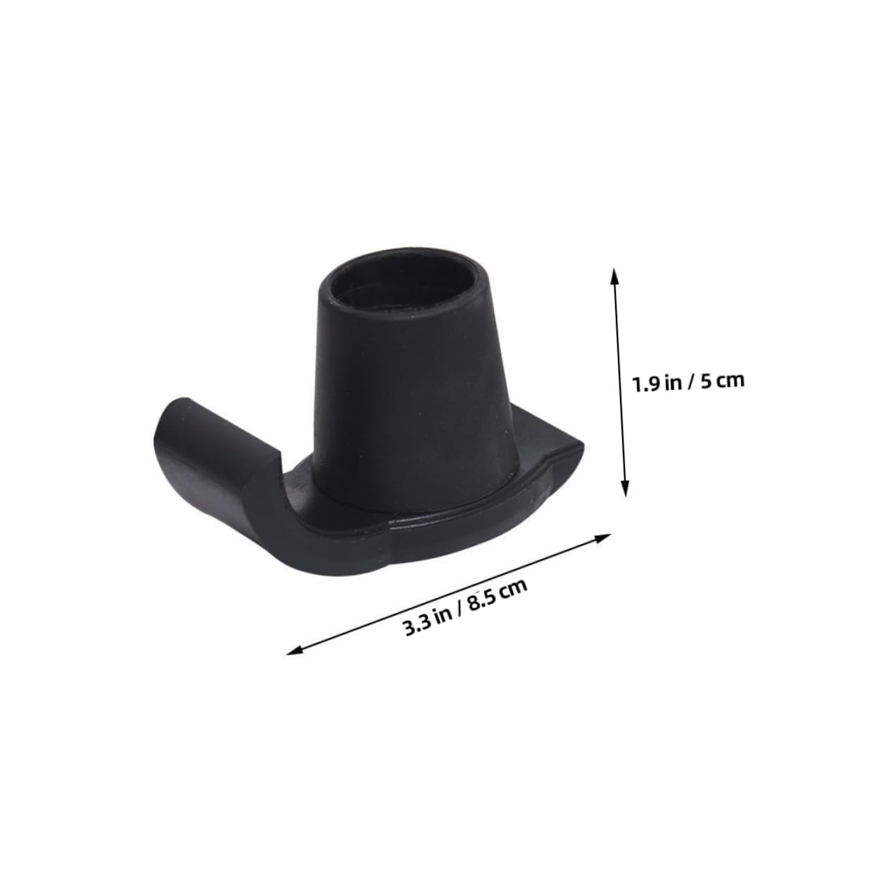 FOMIYES Walker Sliders or Gliders Walker Ski Glide Anti-Slip Pads for Skis Elderly Glide Nonstick Crutch Tips