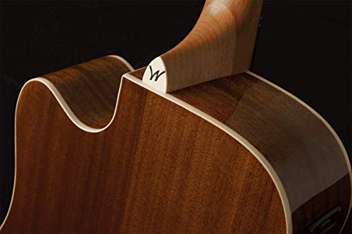 Guitare Washburn Folk Harvest D7SCE natural - Les Beatles, Paul McCartney, John Lennon, RIngo Starr, George Harrison Guitare Washburn Folk Harvest D7SCE natural – Image 6