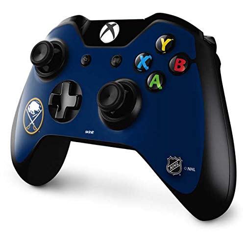 Skinit Decal Gaming Skin Compatible with Xbox One Controller - Officially Licensed NHL Buffalo Sabres Solid Background Design