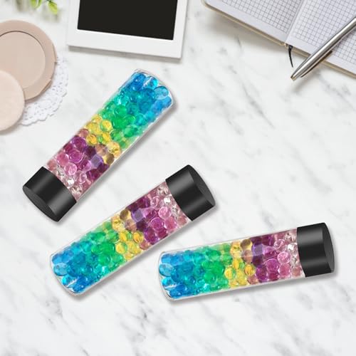 48 Pcs Clear Plastic Bottles 12 oz Empty Sensory Bottle with Caps Leakproof Drink Container Reusable Plastic Juice Bottles for Crafts Classroom Party Supplies (Black Lid)3