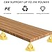 40pcs Painting Pyramids Stands, Painters Pyramids, Painter's Painting Stands Pyramids, Mini Triangle Cone Paint Tripods for Door Risers Support, Painter Elevated, DIY Woodworking Tools Cabinet Pouring Accessories