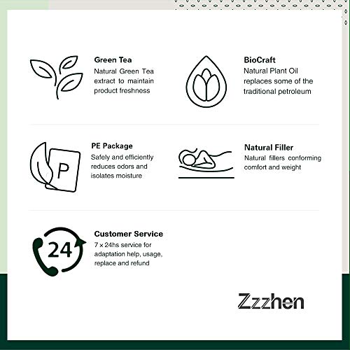 Zzzhen Weighted Blanket - Bamboo Pink, 48''72'' 15Lb #TOP4