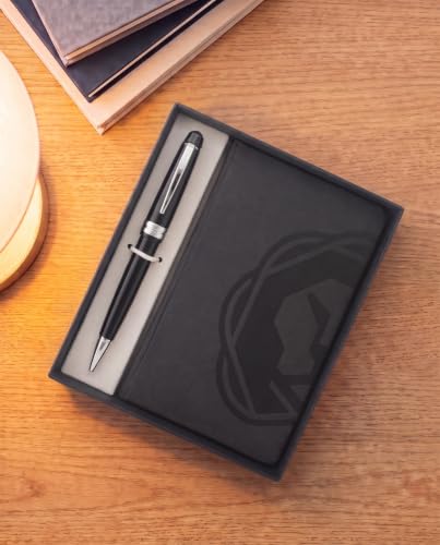 Image of Cross Gift Set | Bailey Light Black BP With A6 Notebook Black | Premium Pen Gift Sets