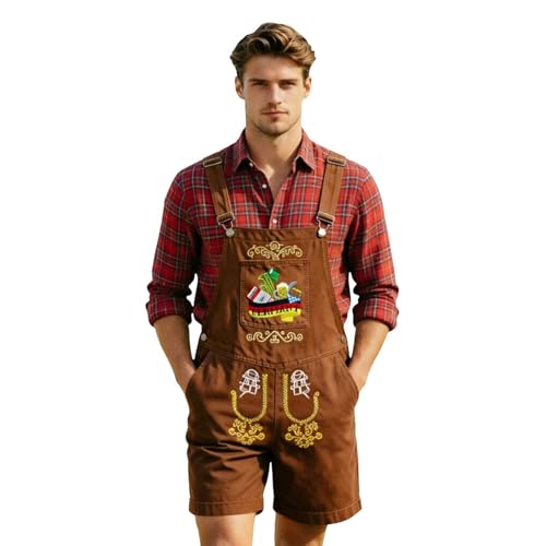 Mono corto para hombre estilo ropa de calle informal y pantalones de trabajo