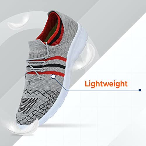 Image of Centrino Men's Running Shoe |Men's Lightweight Sports Shoes Memory Foam Cushioned Insole | Running Walking Gym Training Jogging Athletics | Comfortable & Stylish (6071)