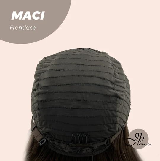 Miniatura 6 de MACI - Peluca de encaje frontal de 10 pulgadas con raya lateral, pelucas cortas de corte Bob marrón para mujer, pelucas sintéticas naturales para