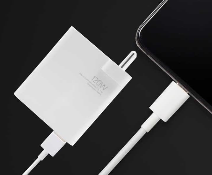 Image of Etguuds Charger Compatible with Xiaomi 120W HyperCharge Adapter Combo for Superfast Quick Charging with Type C Wire Included for MI14, Redmi Note 13 Pro, Note 13, Xiao