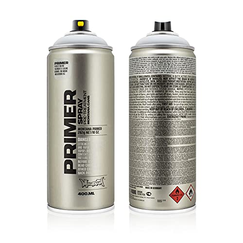 Montana Cans TECH PRIMER Spray Paint 400ml Aluminum