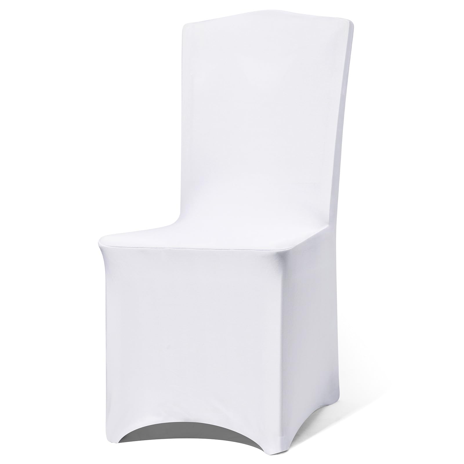 RhymBar 100 PCS Spandex Folding Chair Covers, Universal Stretch Washable Fitted Slipcovers for Wedding, Party, Celebration