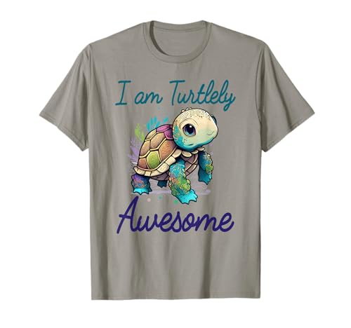 Turtlely Awesome Schildkröte Baby Kleidung Kinder T-Shirt