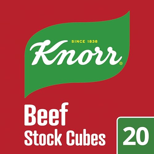 Knorr Beef Stock Cubes gluten-free to add a rich beef flavour to your dishes 20x 10 g