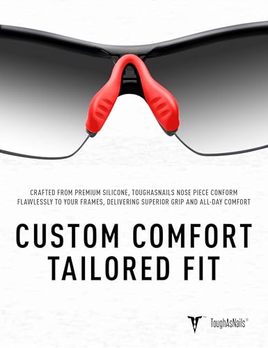 Image of ToughAsNails Replacement Nose Pads for Oakley Radar Path /RadarLock Path /Radar EV Path /Radar EV Path XS Series-Standard Fit