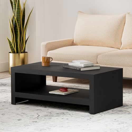 Amazon Brand - Solimo Capella Engineered Wood Wenge Finish Modern Coffee Table (Wenge Finish) (B0CV433DB9) Amazon Price History, Amazon Price Tracker