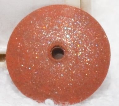 Thermo Red Knife Edge Rubber Wheels for Polishing Gold & Semi-Precious Metals.(Pack of 10)