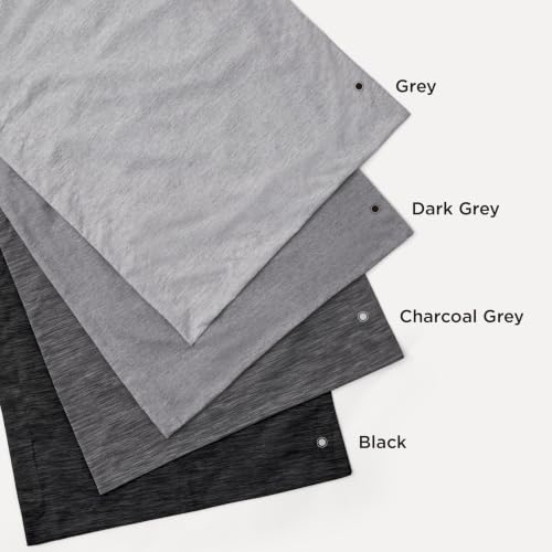 Image of Bedsure Oversized King Comforter Set - Black Soft Bedding for All Seasons, Cationic Dyed Bed Set, 3 Pieces, 1 Oversized King Size Comforter (120 inchx98 inch) and 2 Pillow Shams (20 inchx36 inch+2 inch)