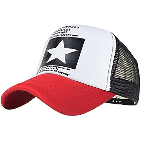 Gorra de Béisbol CheChury Media Malla Hombre Cover