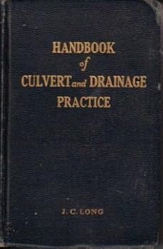 Unknown Binding Handbook of Culvert and Drainage Practice Book