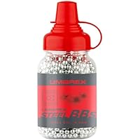 Umarex Luftgewehr Kugeln, Kaliber 4.5 mm Stahl BB, für Luftdruck Waffen, Munition, 1500 Stück