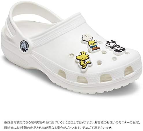 Amazon クロックス Crocs 3個セット ジビッツ キッズ ラバークロッグ用アクセサリー ピーナッツ スヌーピー チャーリー ブラウン ユニセックス シューズチャーム