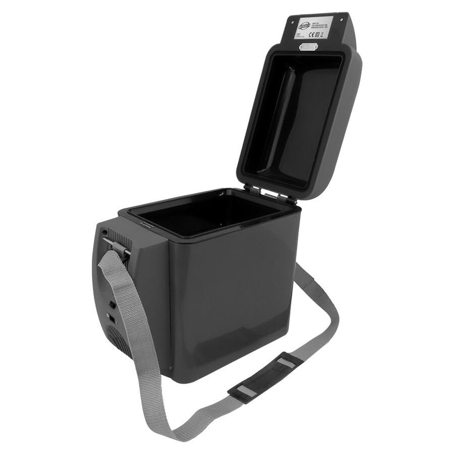 LOGICA Frigo 7.5L - DC Termoelettrico Portatile 7,5L | Caldo/Freddo 12V con Tracolla per Auto, Viaggi e Outdoor